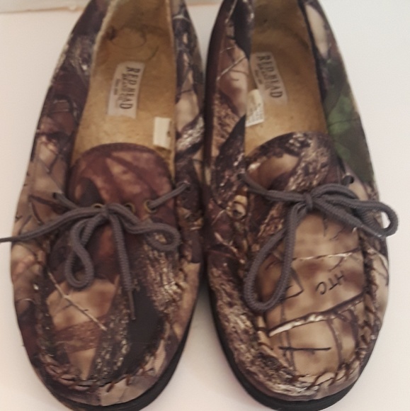 RedHead Camo / Lined slippers 10 NWOT. Makes For a Nice &.Thoughtful 🎄⛄/ gift. - Picture 2 of 4